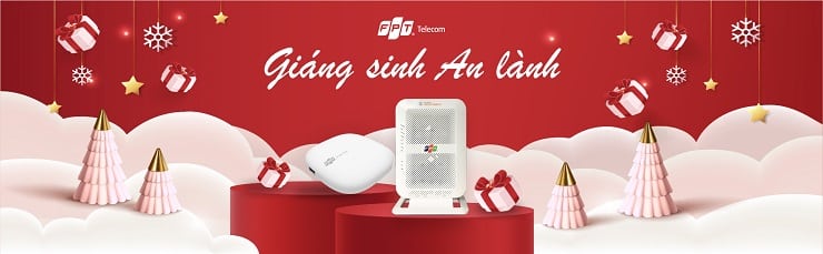 Giáng sinh an lành khuyễn mãi lắp mạng cùng FPT